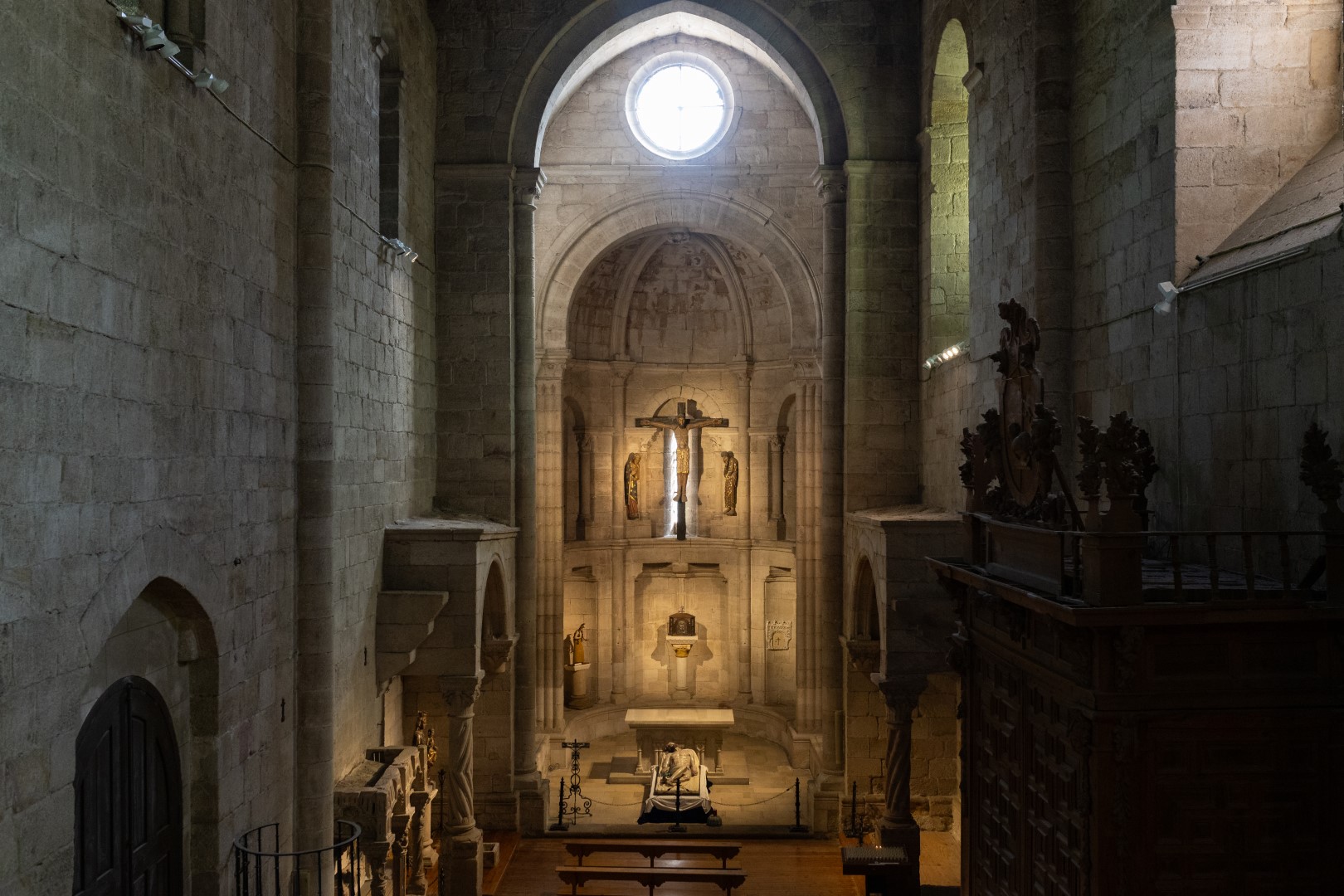Interior de la Iglesia de Santa María Magdalena, Zamora