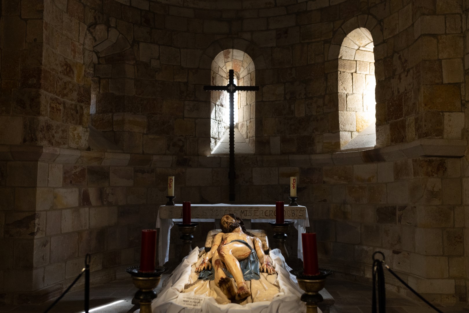 Jesús Yacente en Santa María la Nueva, Zamora