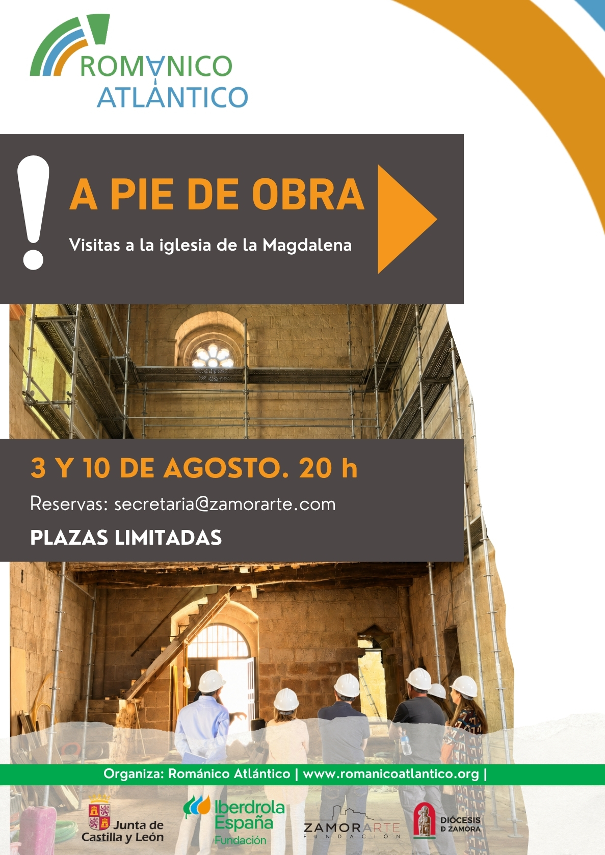 La Magdalena abre su restauración al público con las visitas «A pie de obra»